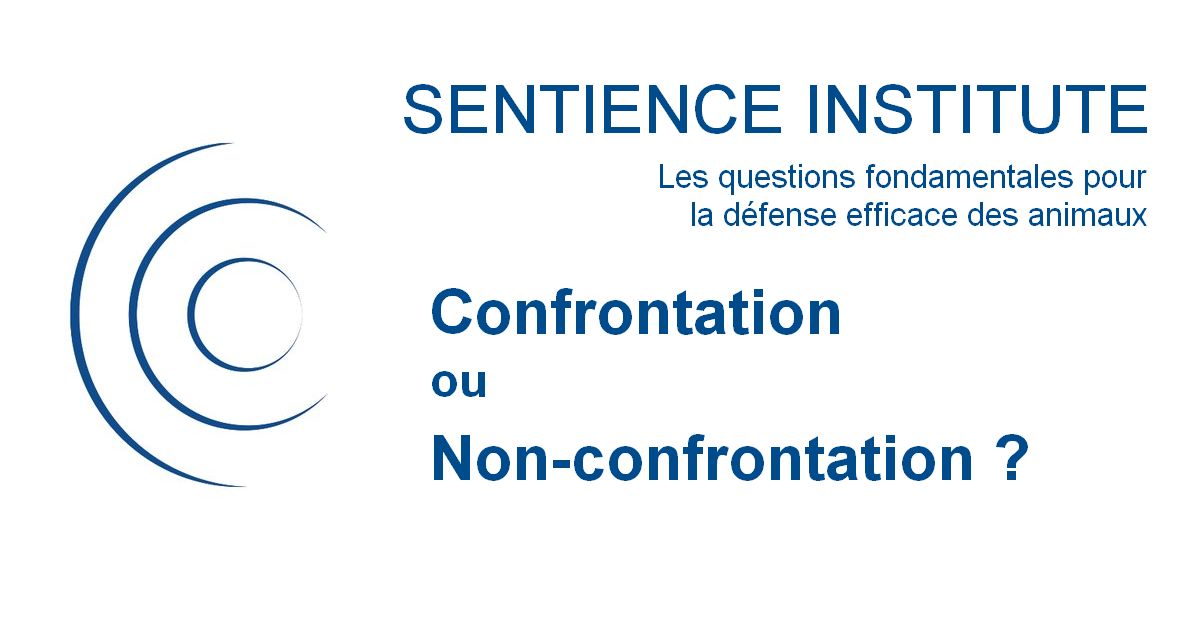 Confrontation Ou Non-confrontation ? – Les Questions Fondamentales Pour ...